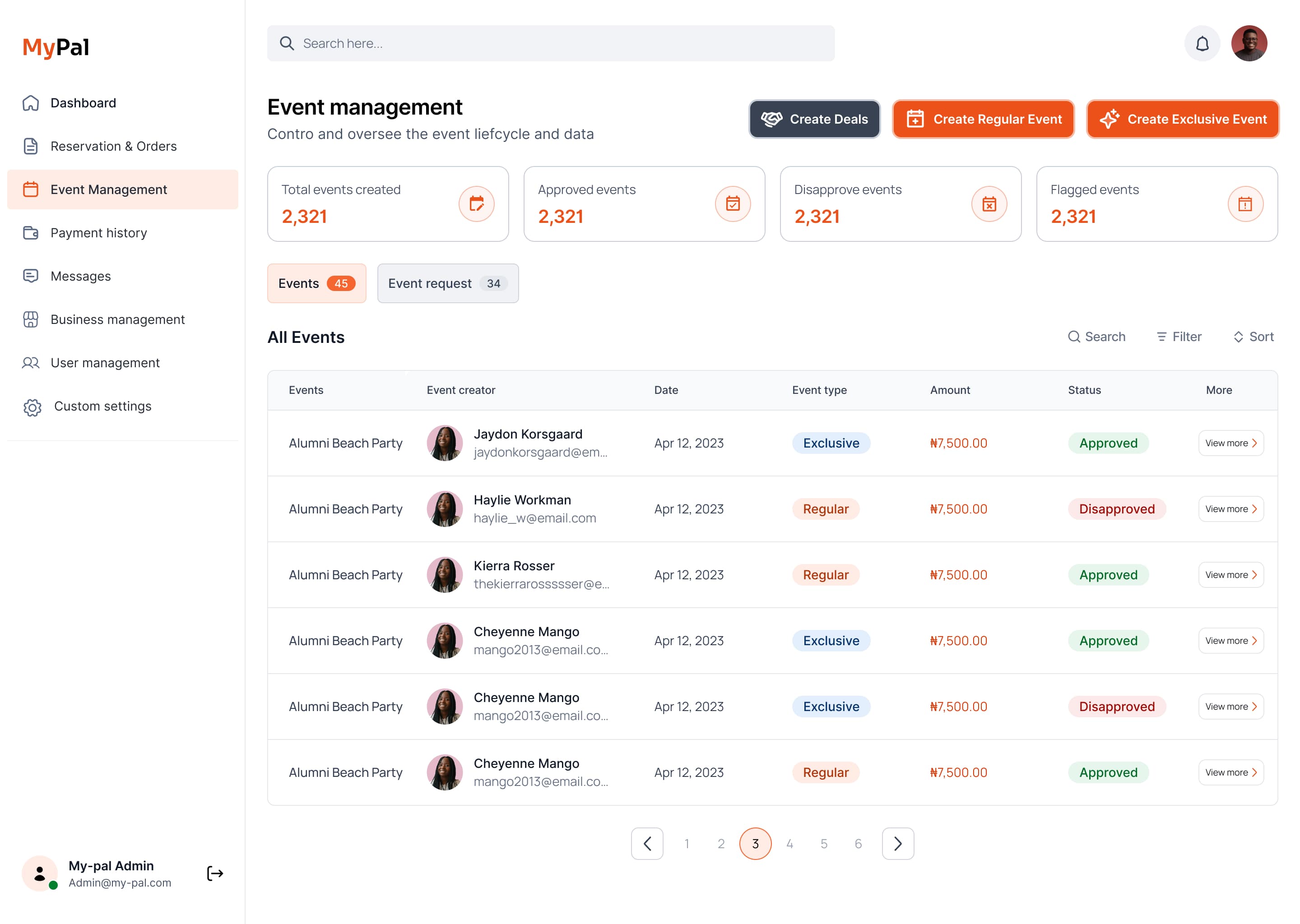 MYPAL Business Platform